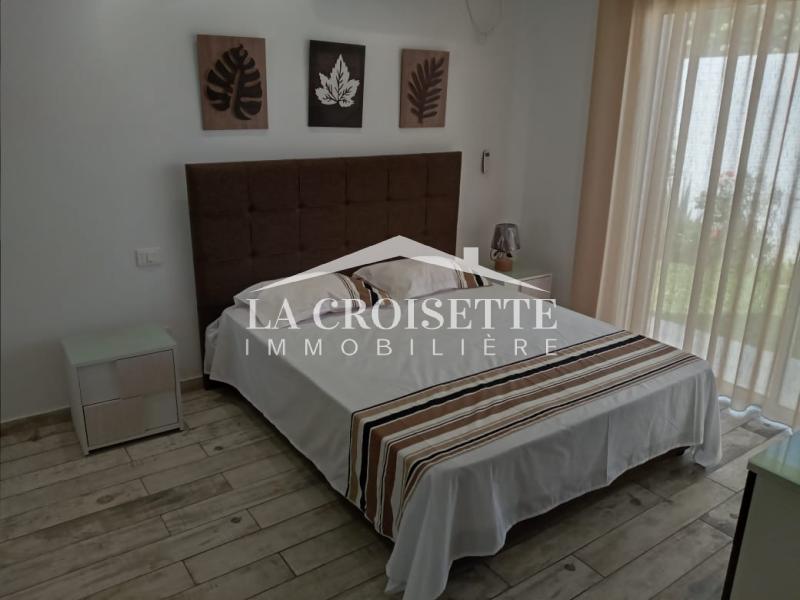 Rez-de-chaussée meublé S+2 avec jardin  à La Marsa